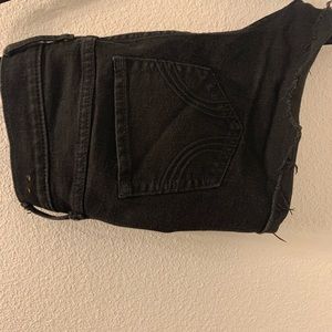 Hollister black shorts